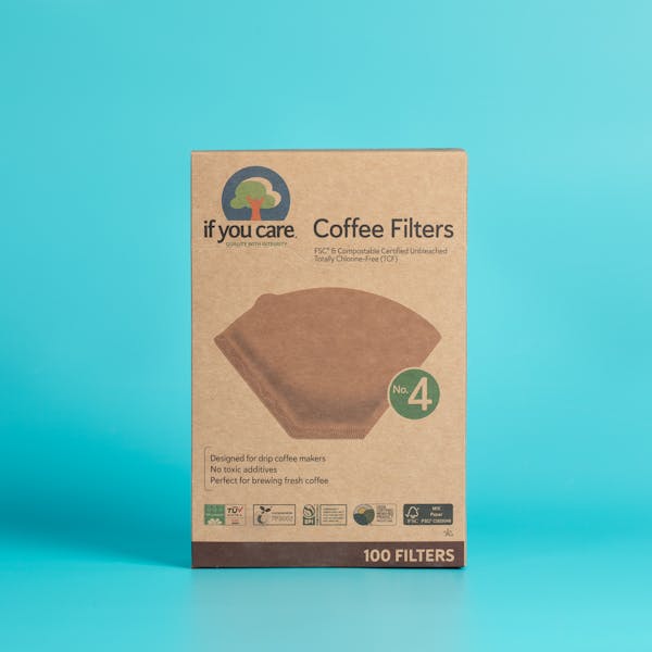 Coffee Filters No.4 - Large Unbleached