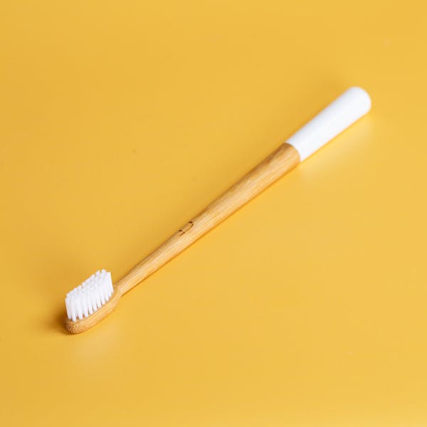 Bamboo Toothbrush White 