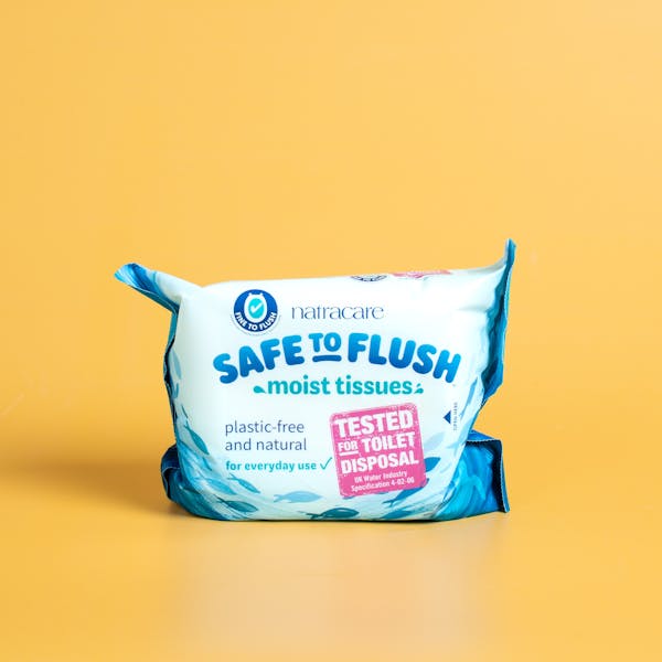 Safe To Flush Moist Tissues